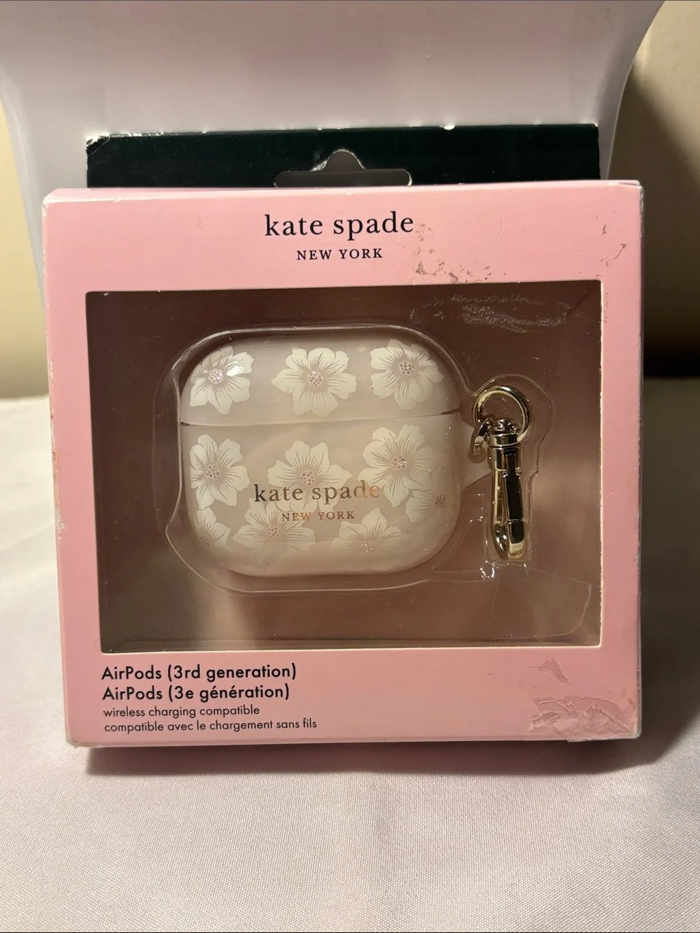 ✨ NIB / NWT Kate Spade AirPods 3rd Gen Case – Discontinued Hollyhock Floral